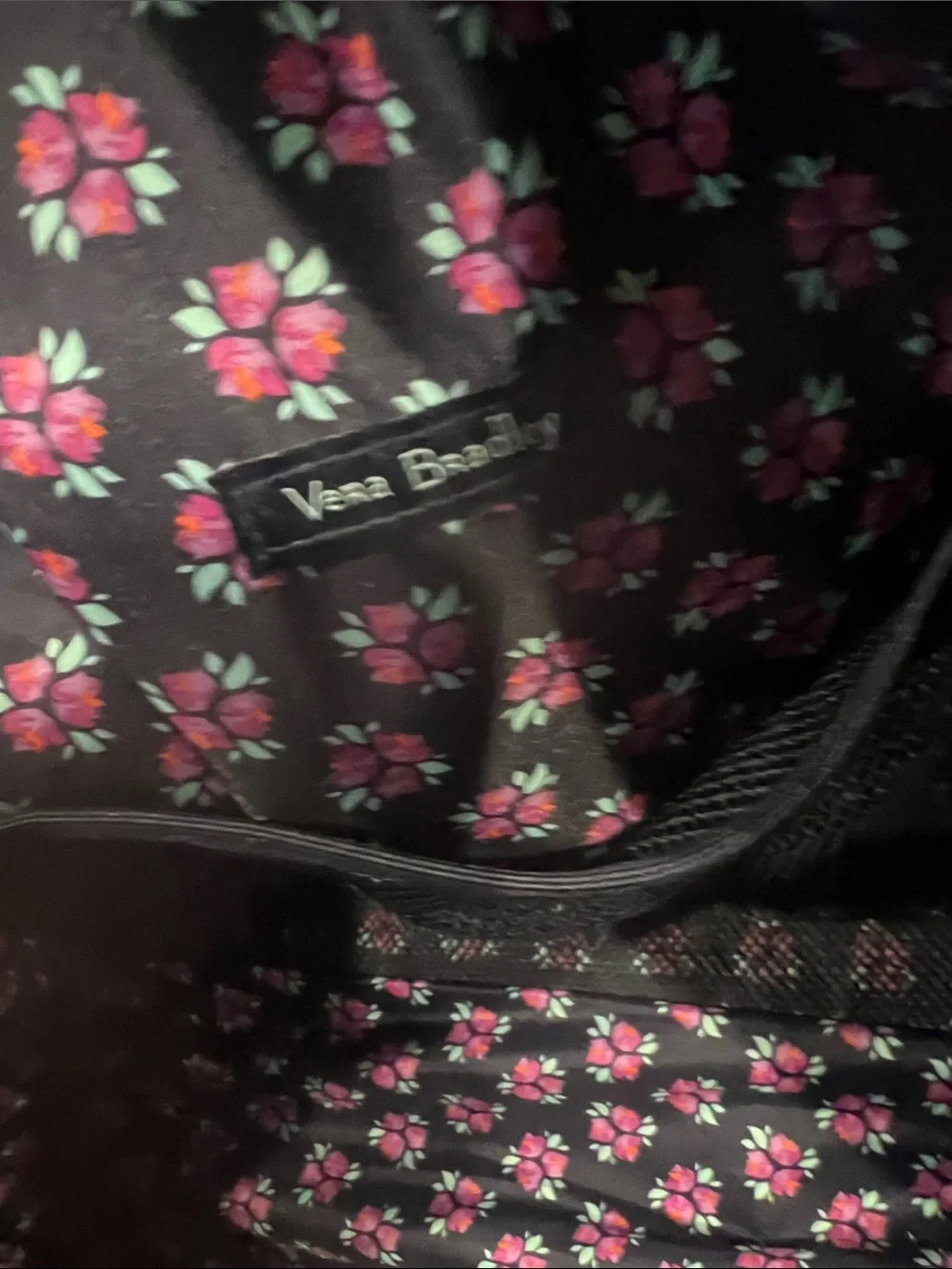 Vera Bradley Purple Quilted Paisley Shoulder Bag